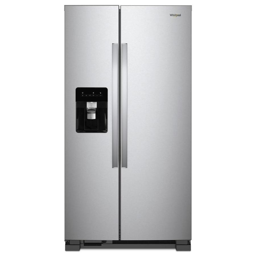 Whirlpool Side-by-Side Refrigerator with Ice & Water Dispenser